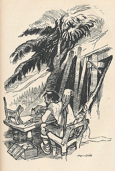 Quelle: Defoe, Daniel: Robinson Crusoe. Berlin: Kinderbuchverl., 1955