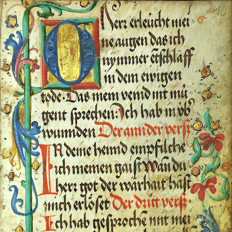 Mittelalterliche deutsche Handschriften
