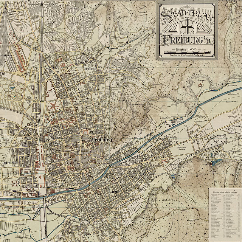 Historische Stadt- und Übersichtspläne