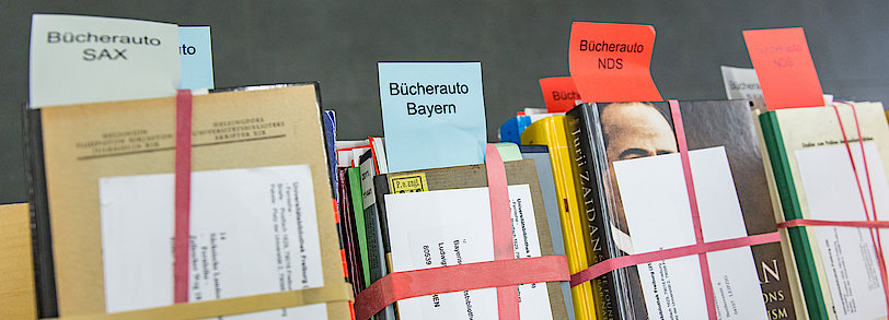 Buchversand per Bücherauto