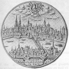 Ansicht von Basel (Geschenks-Medaille, 1685)