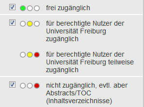 Verfügbarkeitsanzeige von E-Journals in der EZB